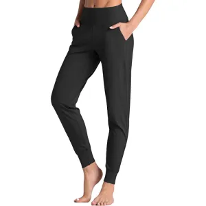 Joggers For Women High Waist Active Sweatpants Lightweight Tapered Lounge Yoga Athletic Pants With Pockets