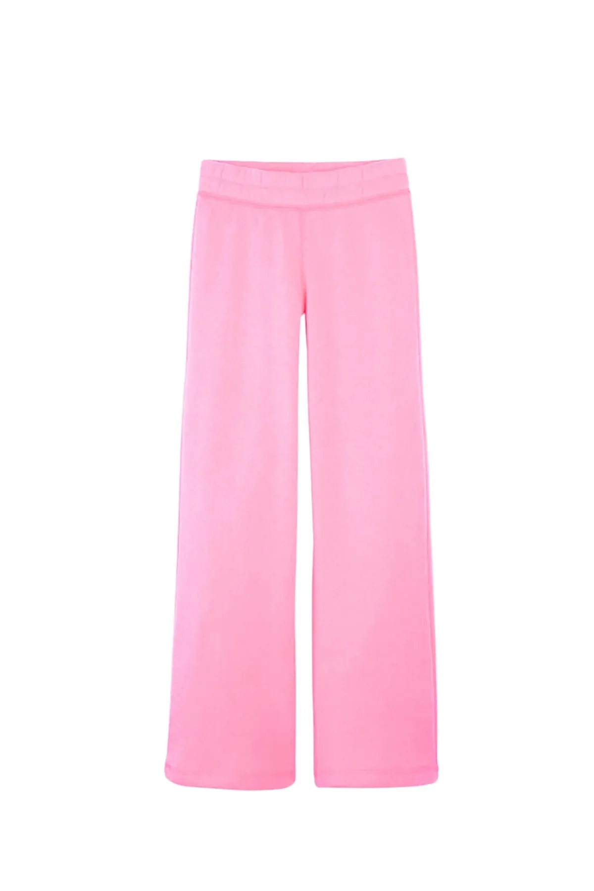 KatieJ Tween Dylan Wide Leg Pants in Cotton Candy