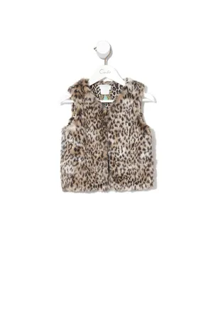 KIDS FEUX FUR VEST NOMADIC NYMPH
