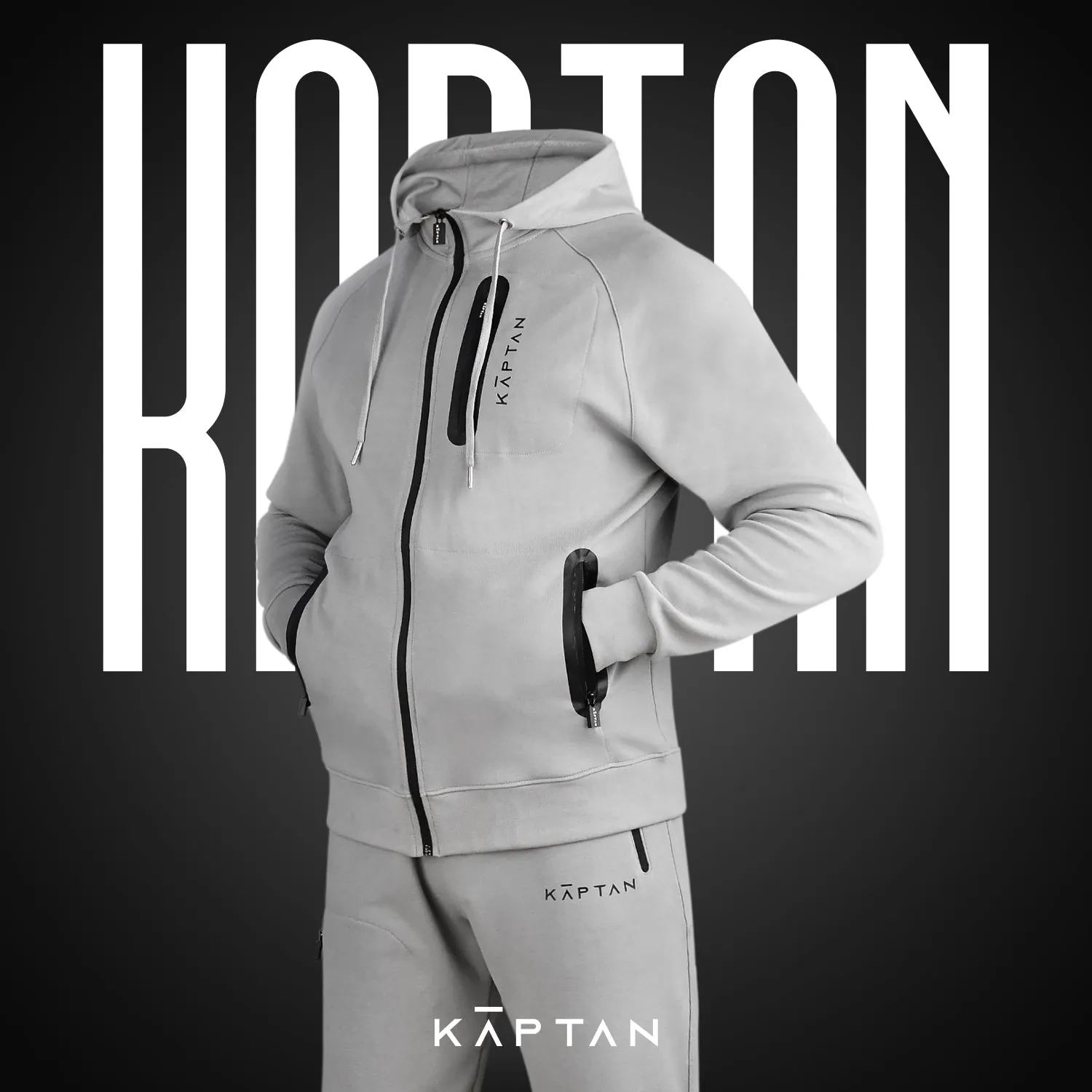 London Tracksuit - Grey | Kaptan
