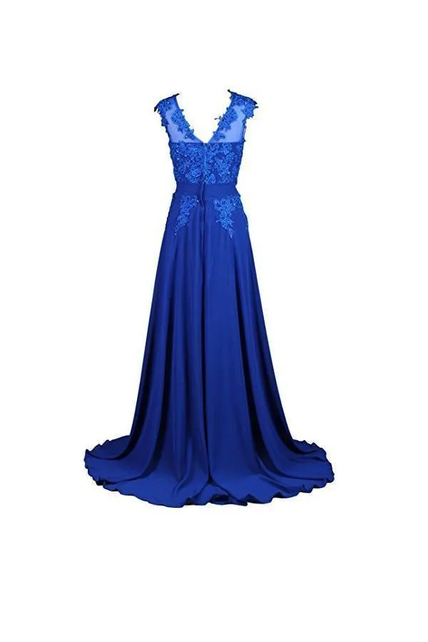 Long Bridesmaid Dress Chiffon Prom Dress Bridesmaid Dress BD022