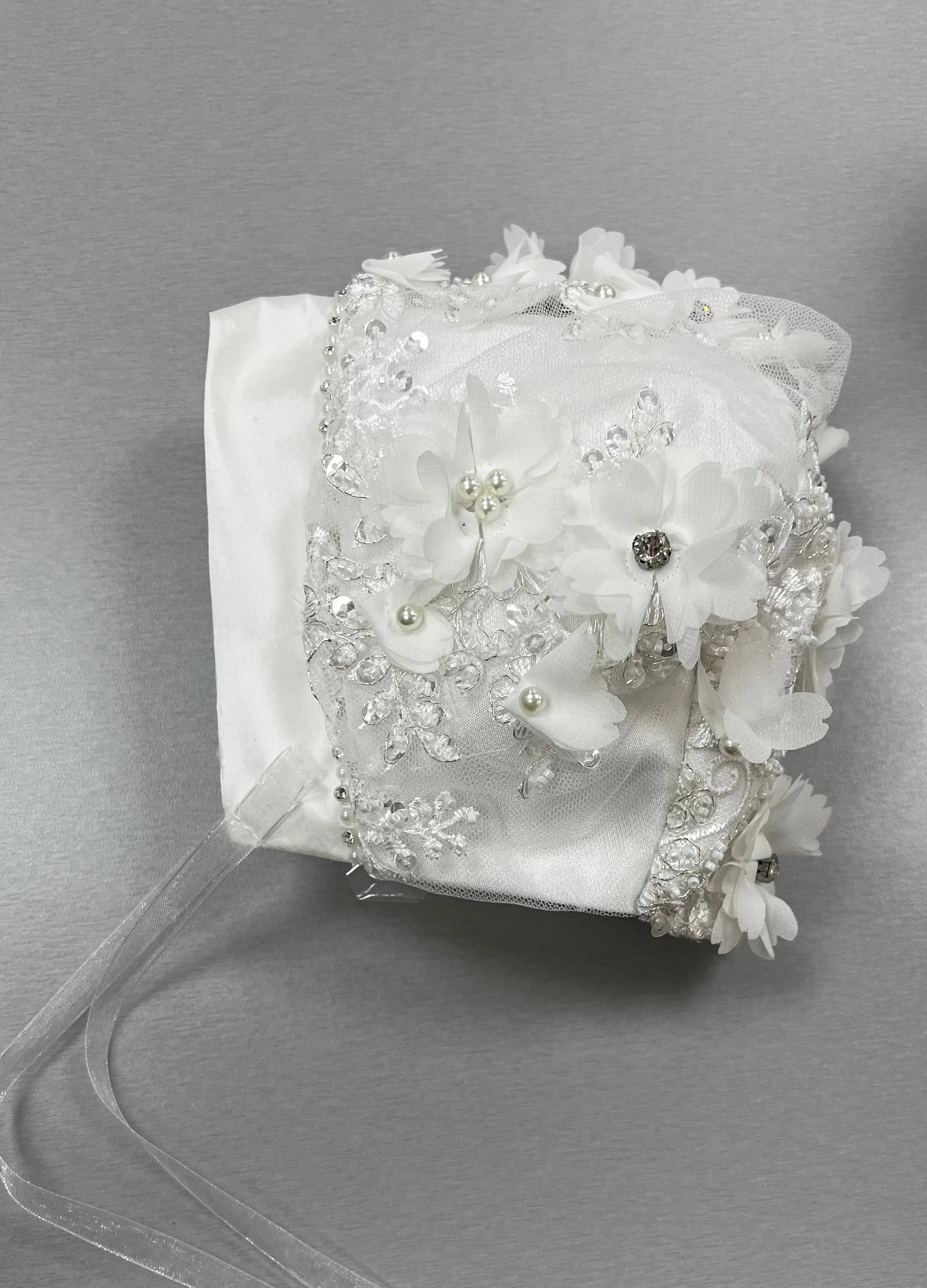 Loren special 3D lace christening Dress
