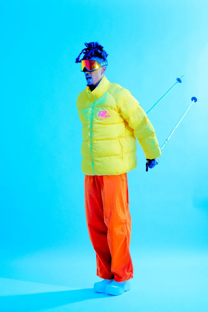 Loud Yellow Puffer Jacket