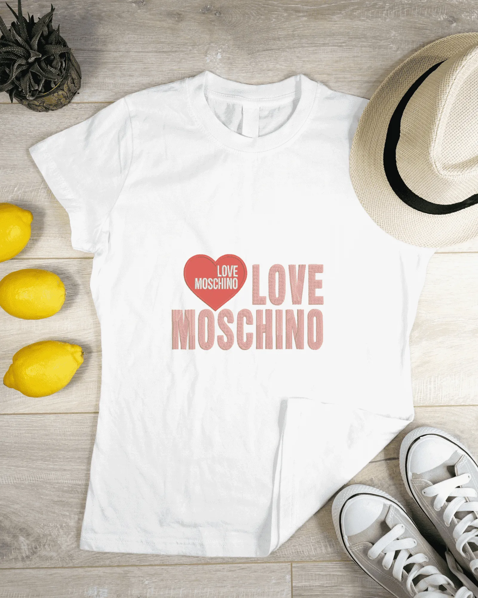 Love Moschino Iconic Brand Embroidery Motif- Embroidery Design