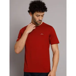 Men's Ultralight Athletic Half Sleeves T-Shirt - Rust