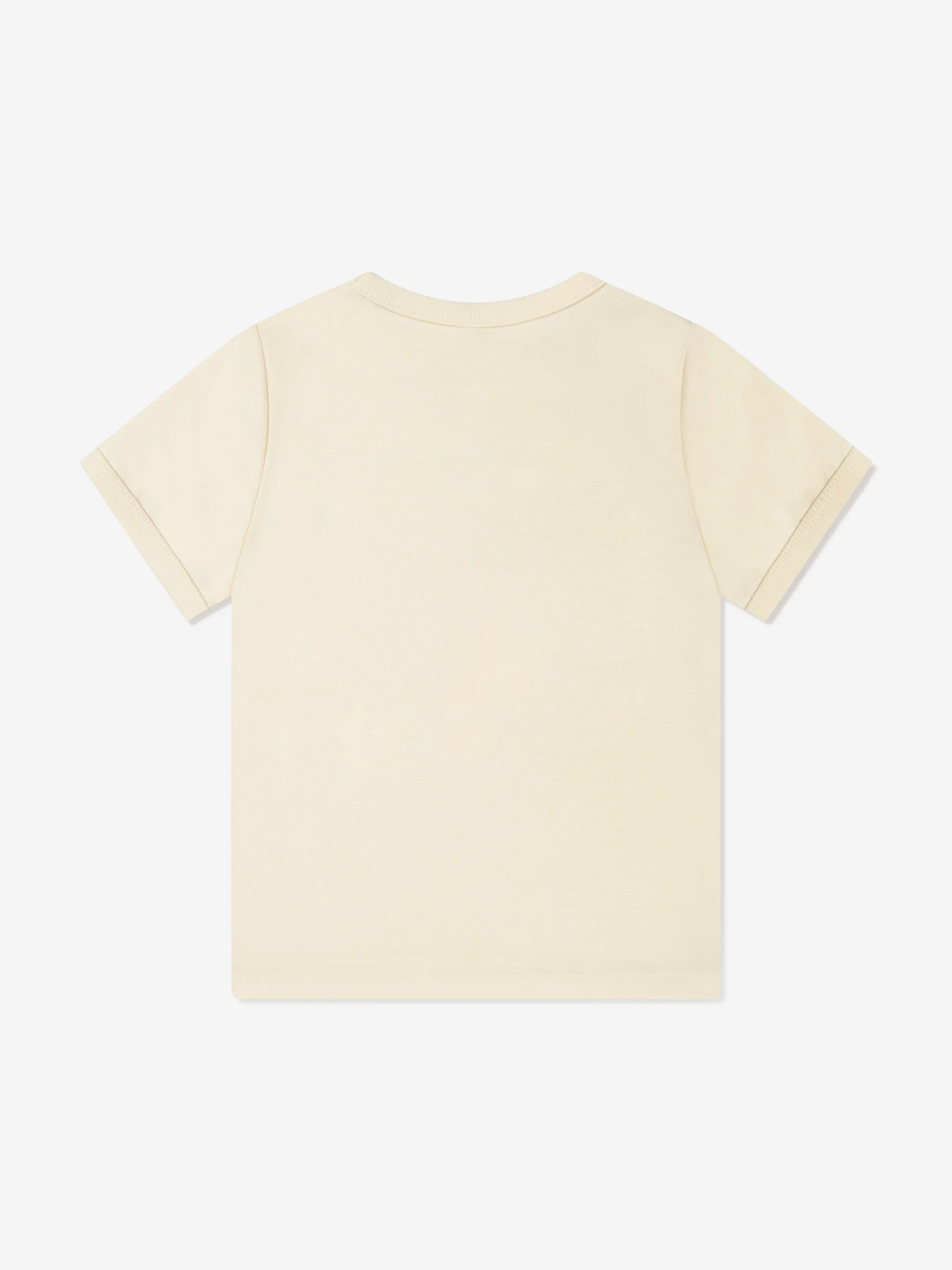 Mini Rodini Girls Organic Cotton Pigeon T-Shirt In White