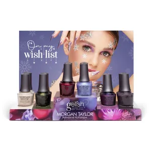 Morgan Taylor On My Wish List Collection Display, 12 pc