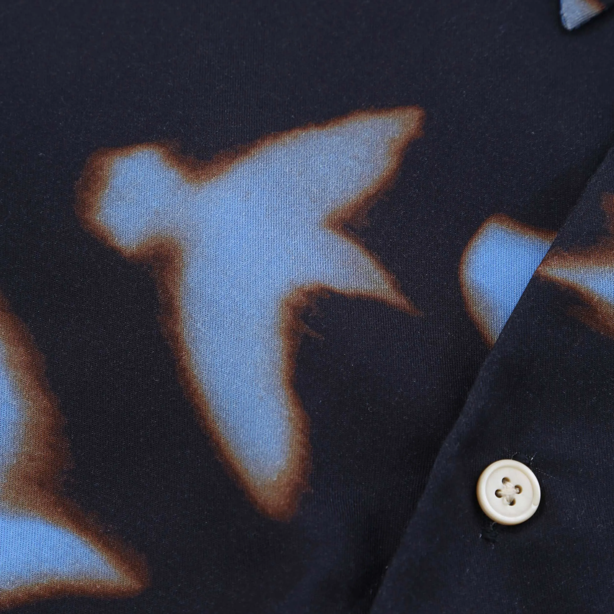 Paul Smith Birds Tailored Fit Shirt in Dark Navy