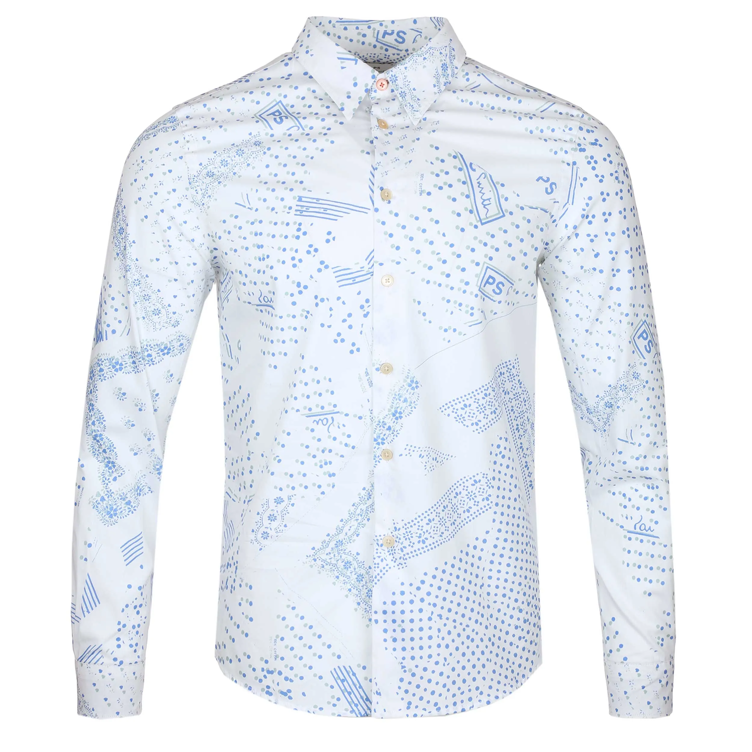 Paul Smith Tailored Fit Shirt in Off White