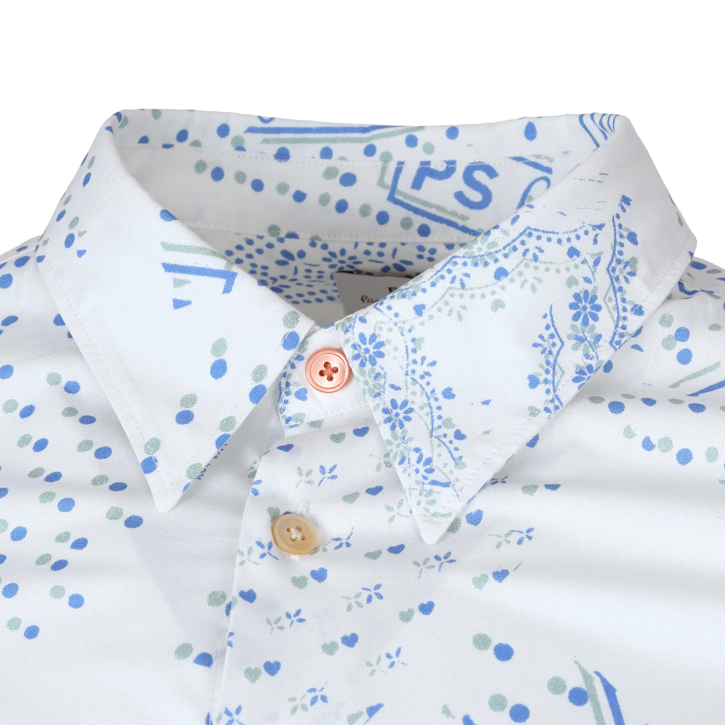 Paul Smith Tailored Fit Shirt in Off White