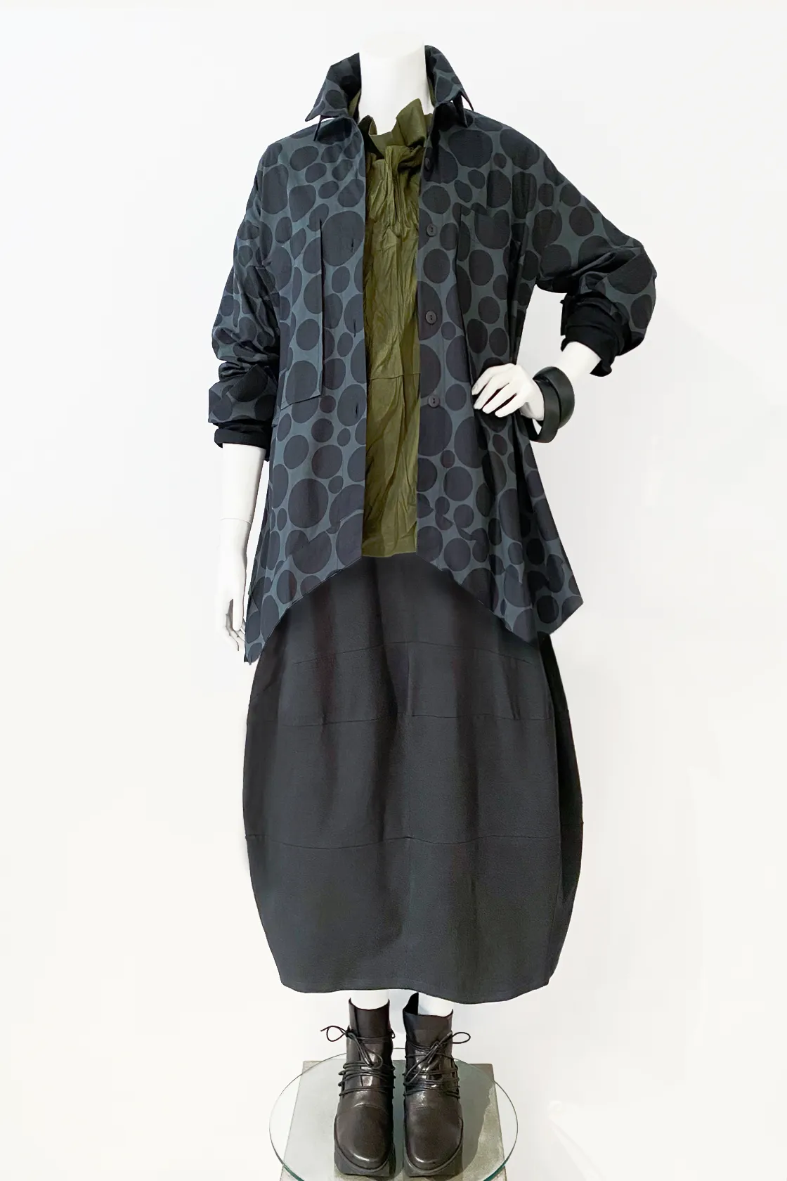 Pelican Top in Olive Bellini Carnaby