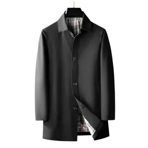 Plaid Overcoat