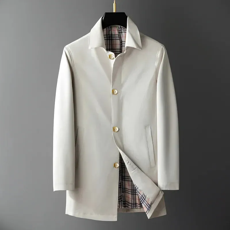 Plaid Overcoat
