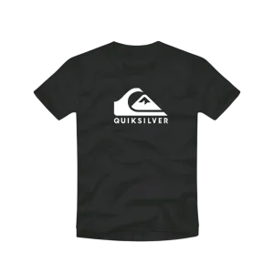 Quiksilver Tee - Black Corp Logo