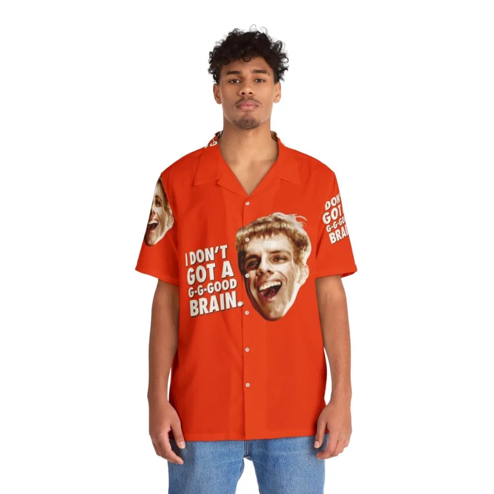 "Funny 'I Don't Got a Good Brain' Hawaiian Shirt - Zoolander, Tropic Thunder"