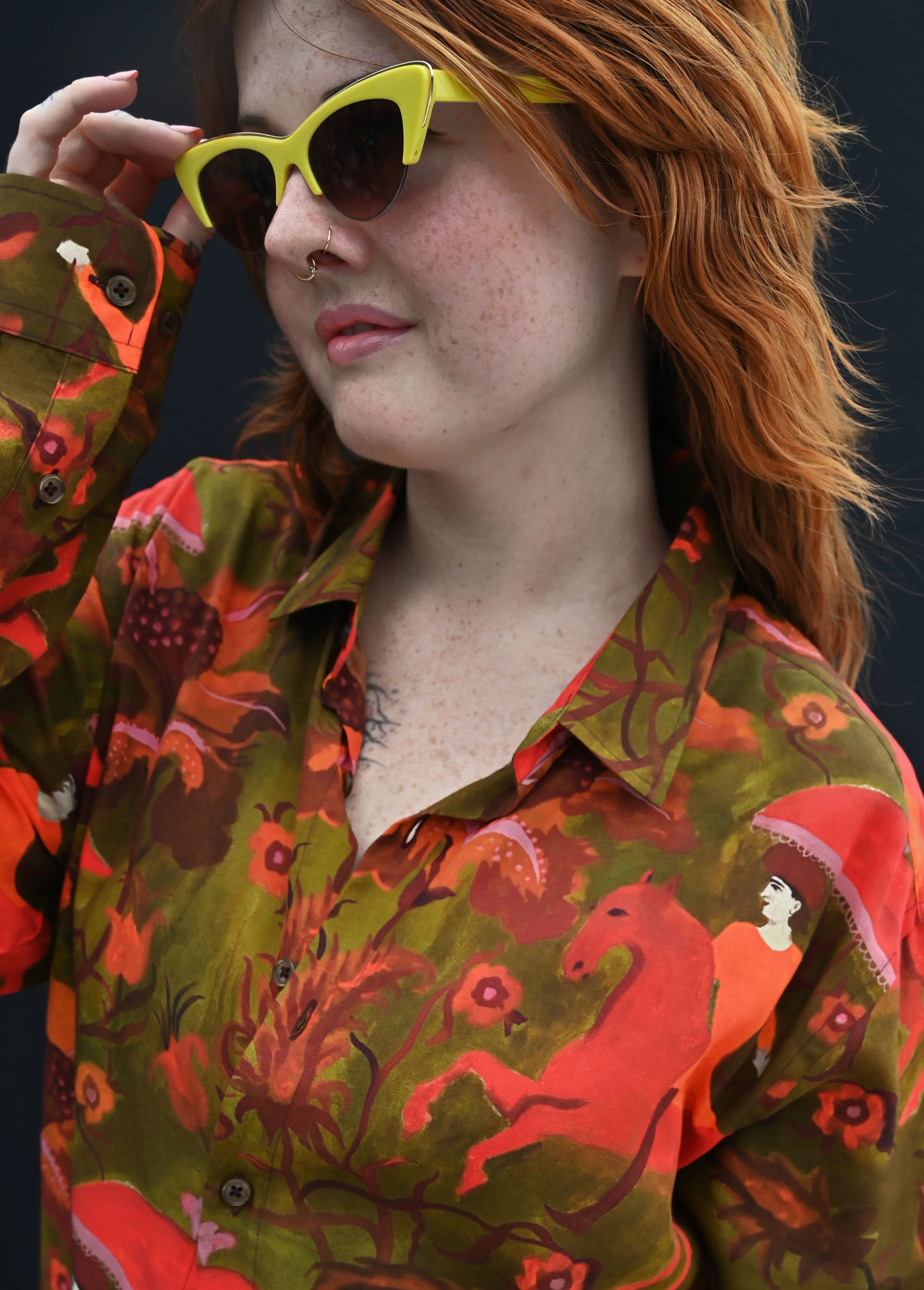 Raphael Balme Shirt | Moss Green