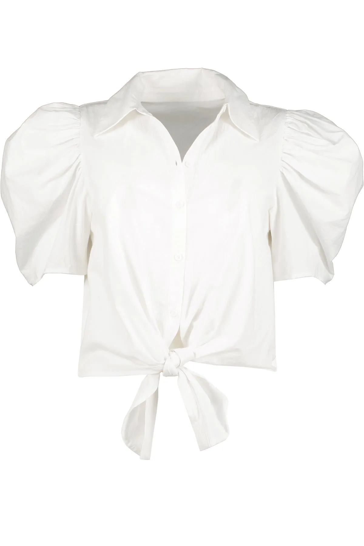 Rosetta Tie Front Top