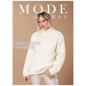 Rowan 4 Projects Brushed Fleece Pattern Book