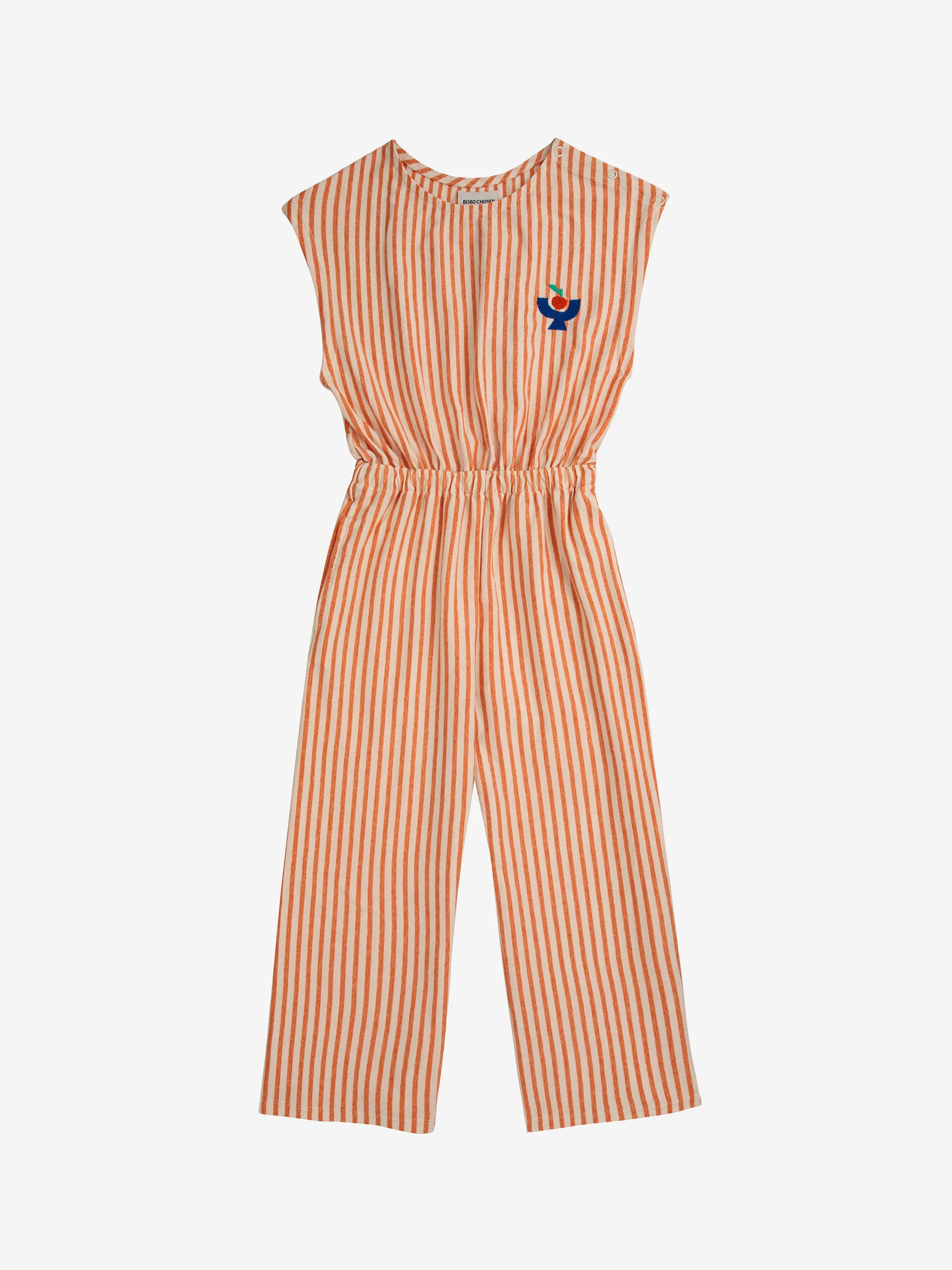 SALE Vertical Stripes Overall by Bobo Choses