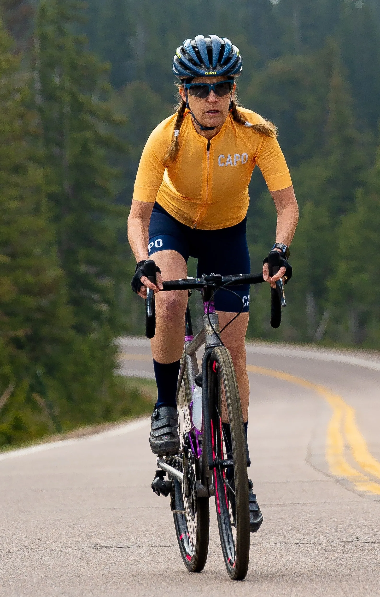 SC Race Donna Jersey Amber Yellow