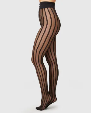 Siri Stripe Tights