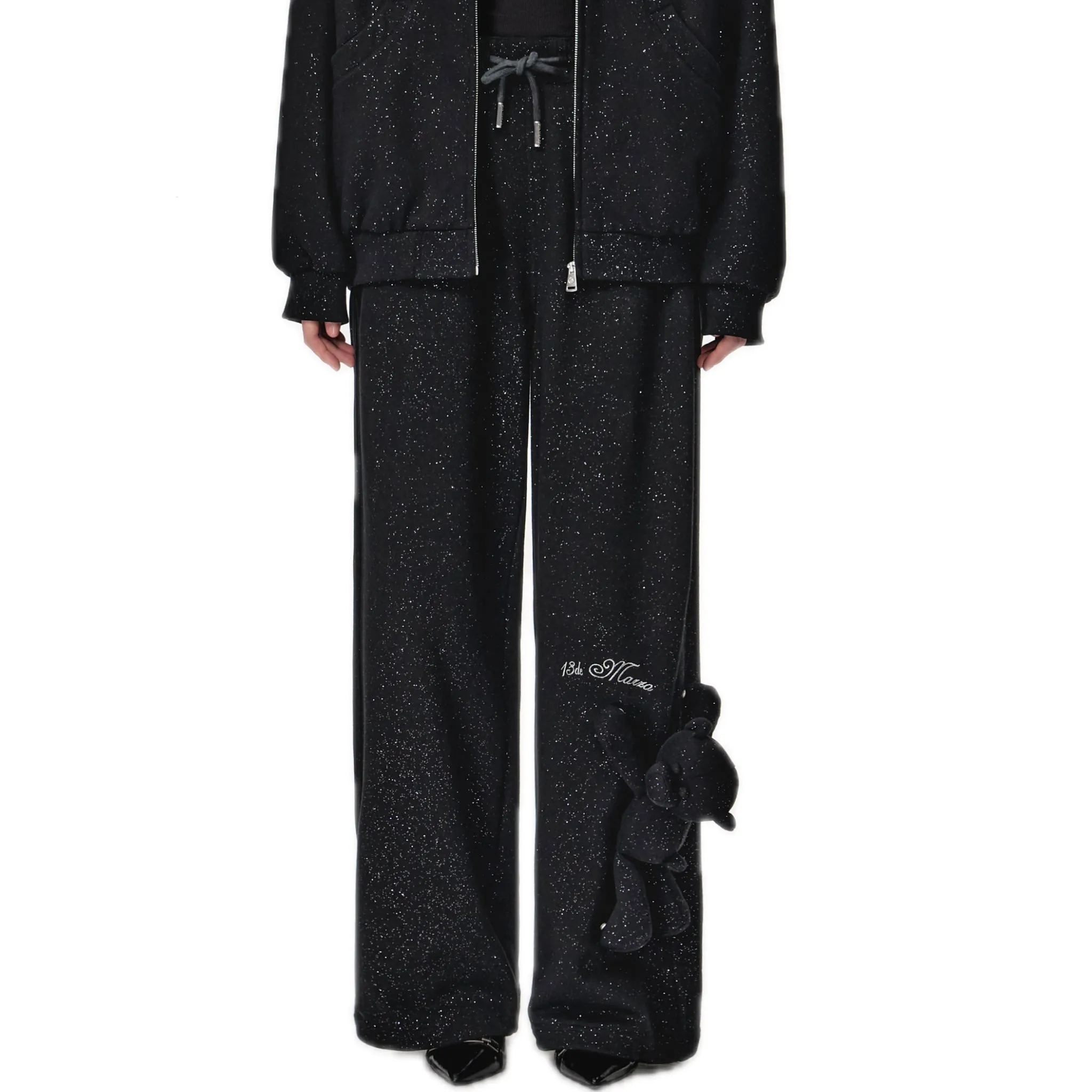 Star Sand Sweatpants In Black