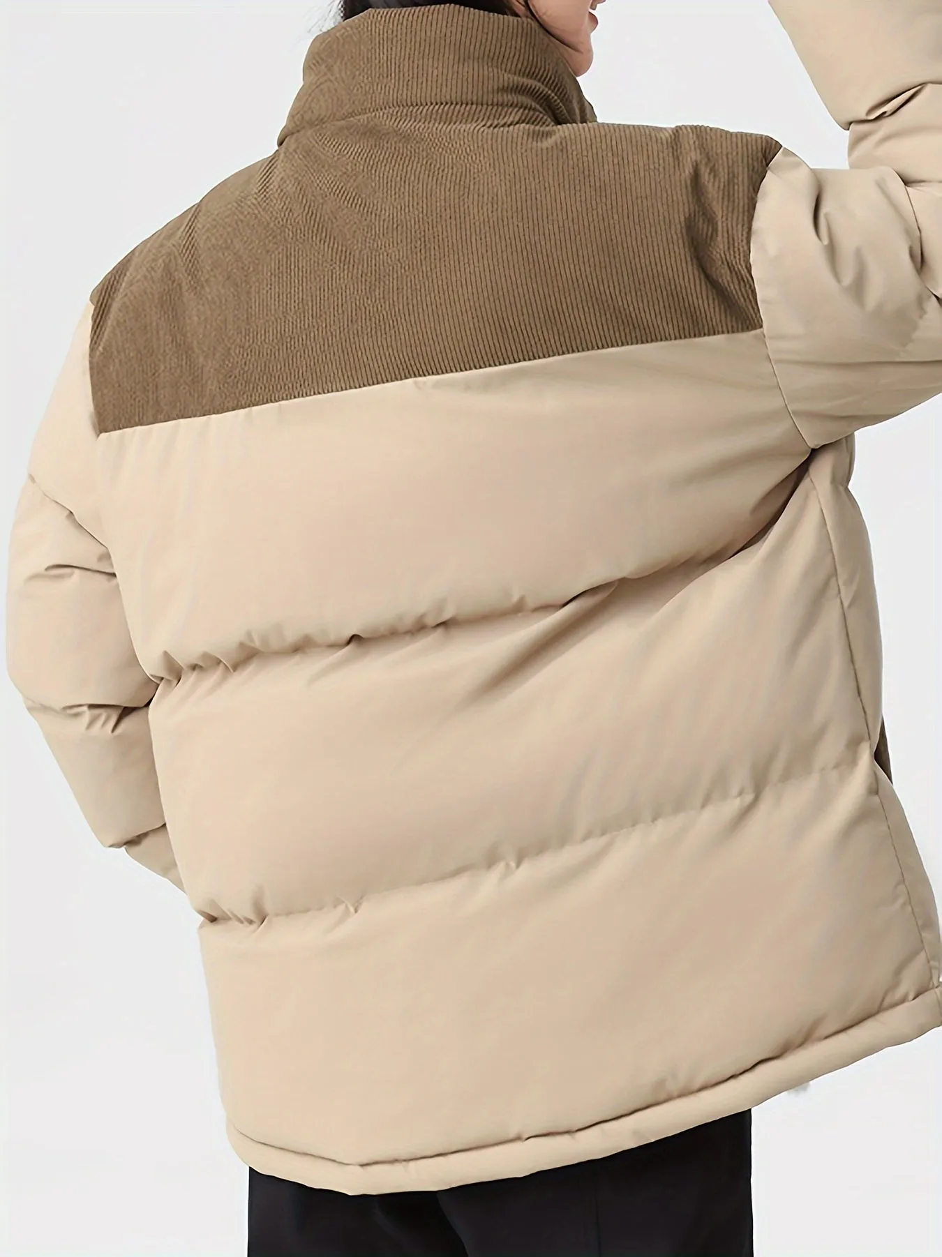 Stylish Trendy Color Block Puffer Winter Jacket for Men | Ideal for Winter