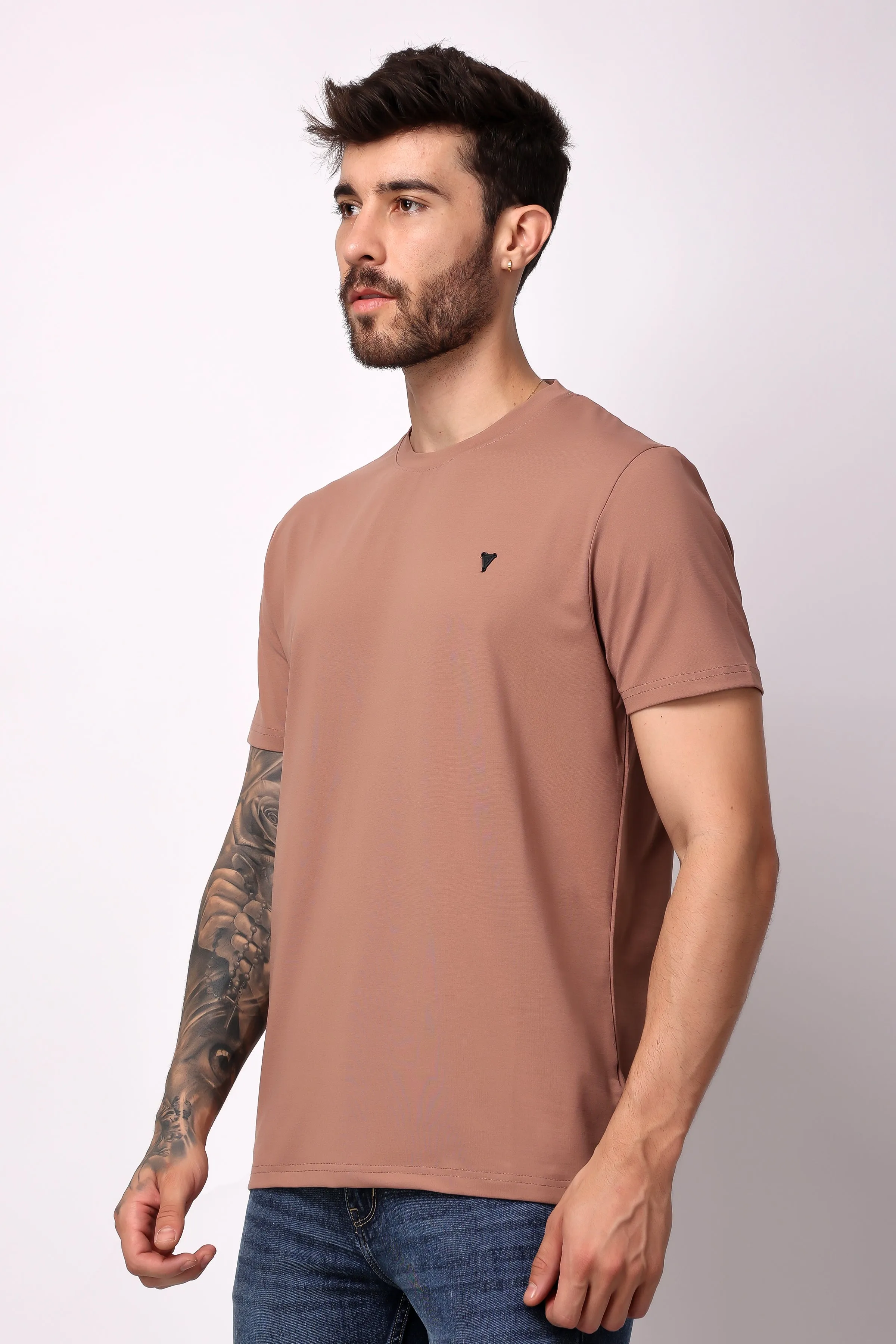 STYLOX SOLID T-SHIRT For Men