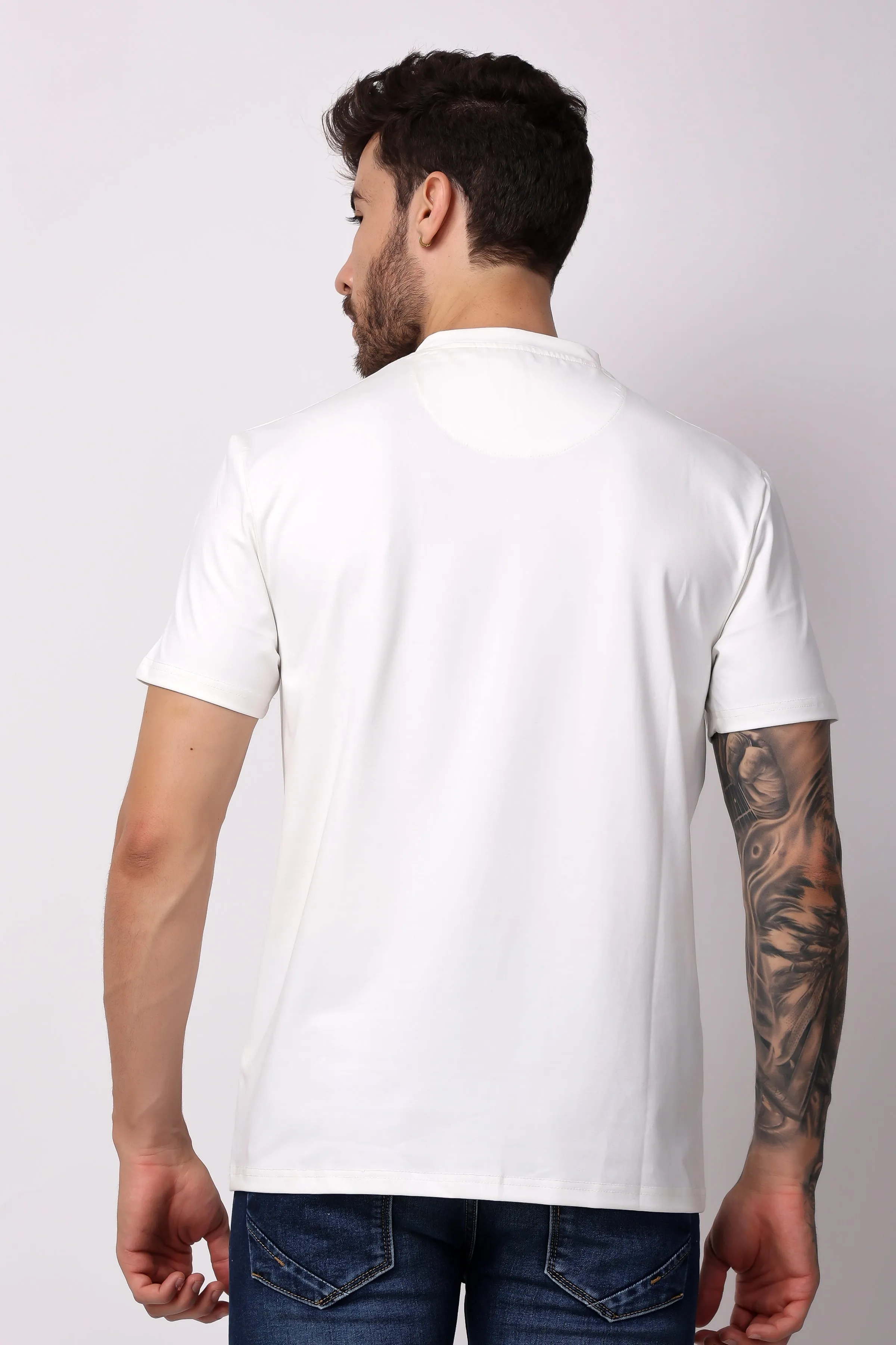 STYLOX SOLID T-SHIRT For Men