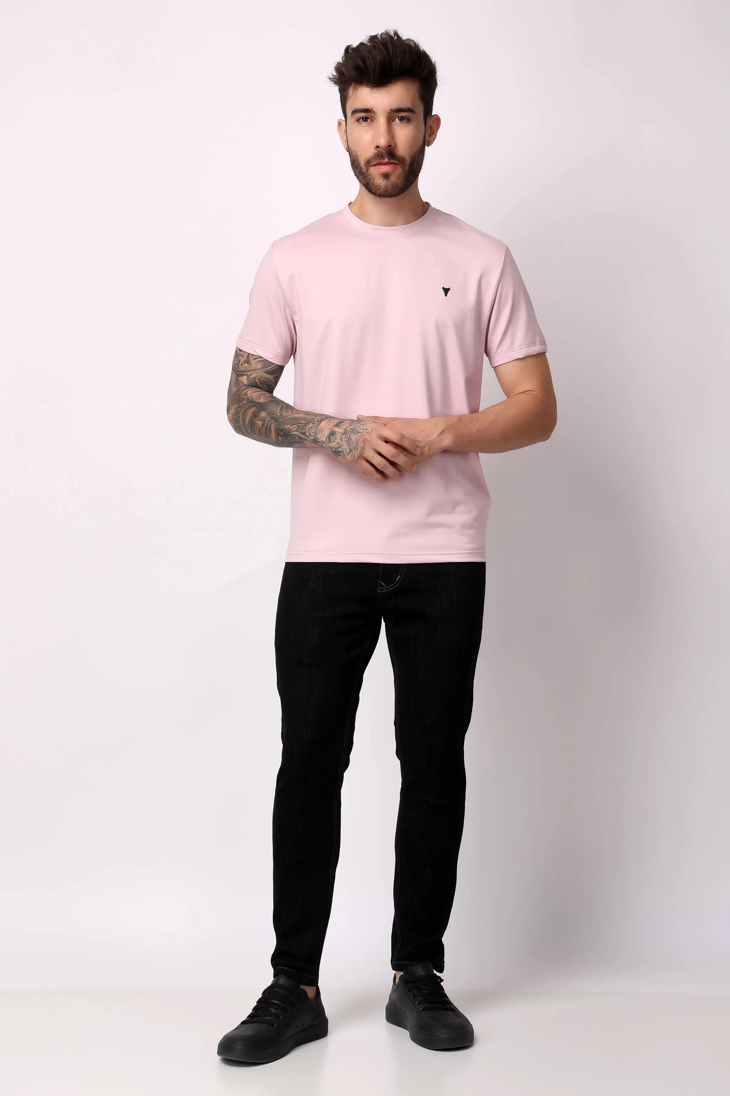 STYLOX SOLID T-SHIRT For Men
