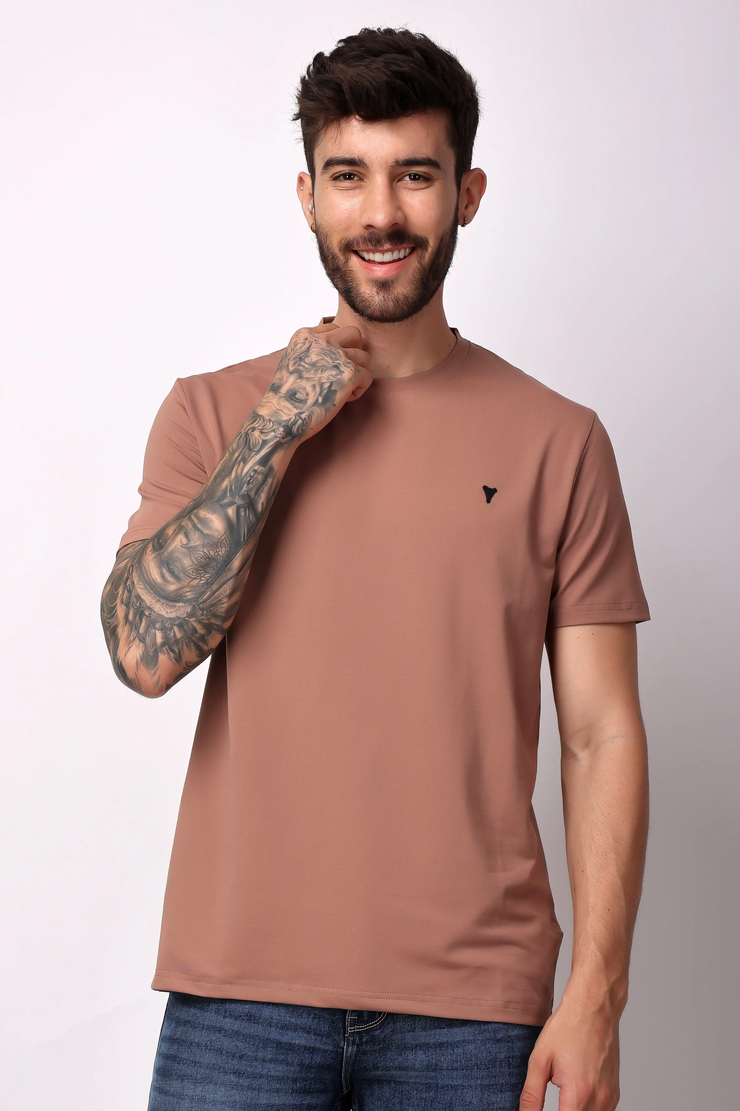 STYLOX SOLID T-SHIRT For Men