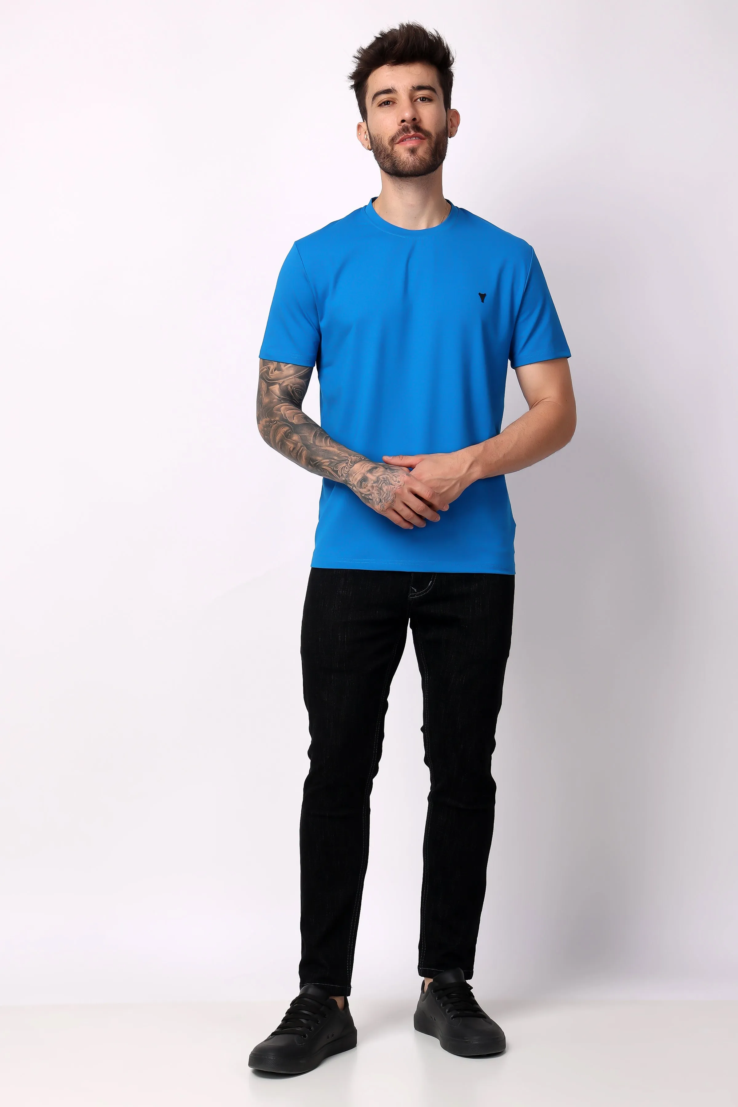 STYLOX SOLID T-SHIRT For Men