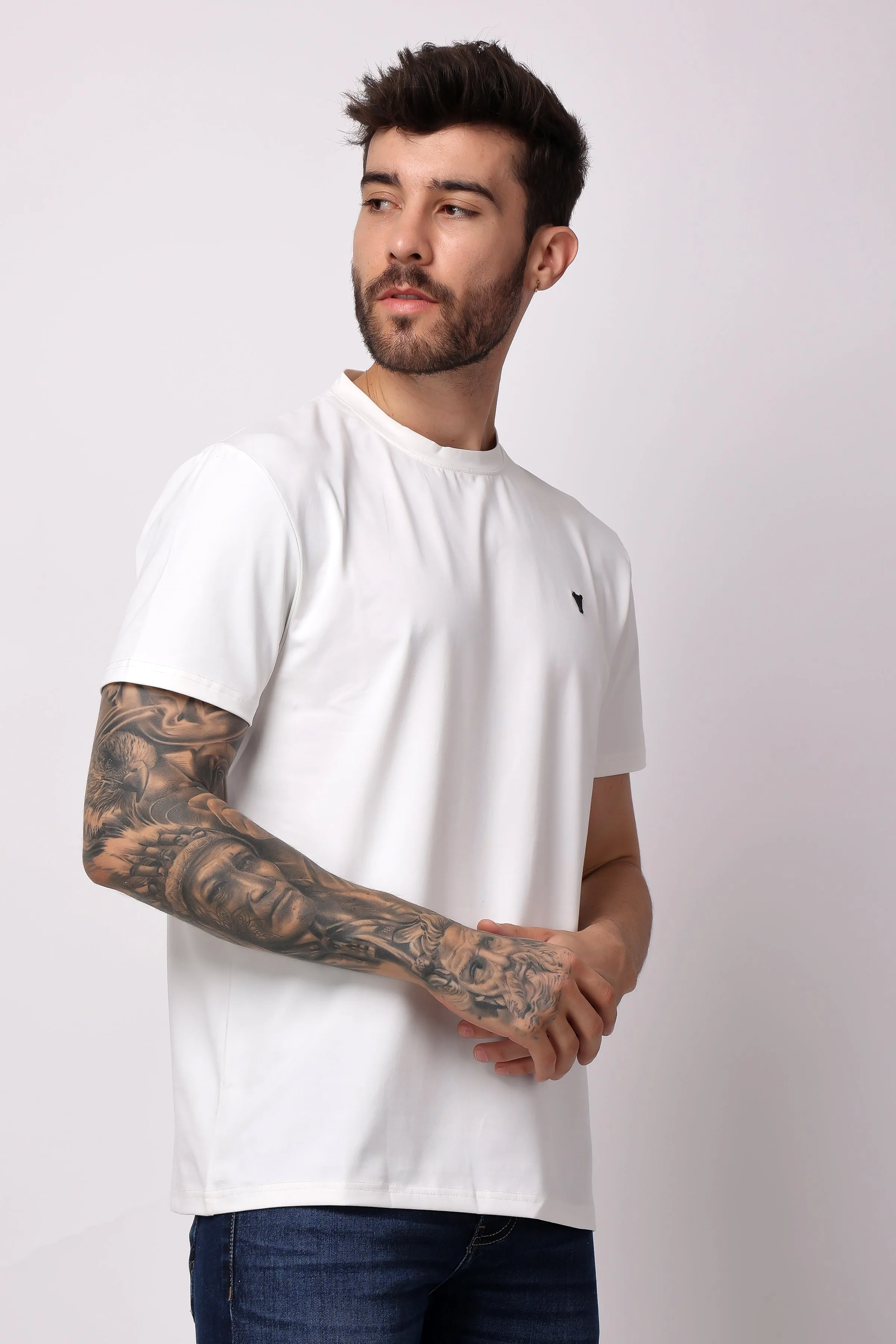 STYLOX SOLID T-SHIRT For Men