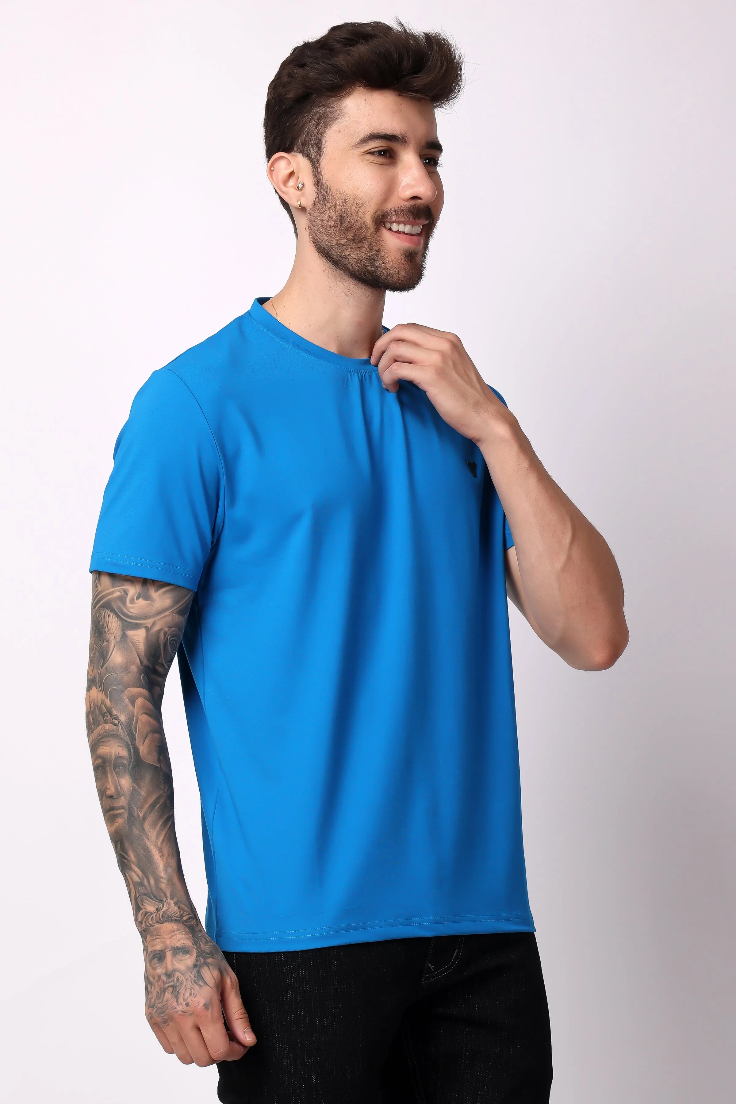 STYLOX SOLID T-SHIRT For Men
