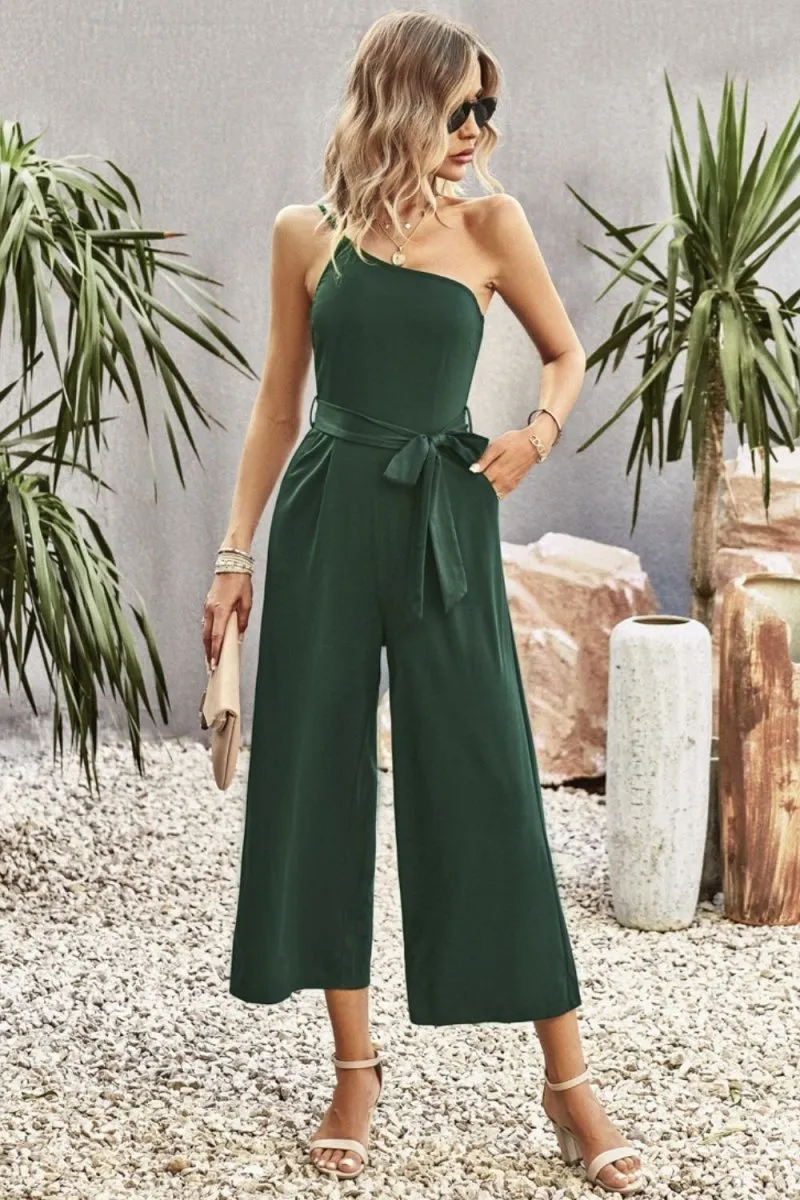 Summer Style One-Shoulder Jumpsuit