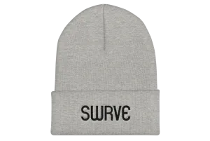 swrve 1968 BLACK embroidered beanie