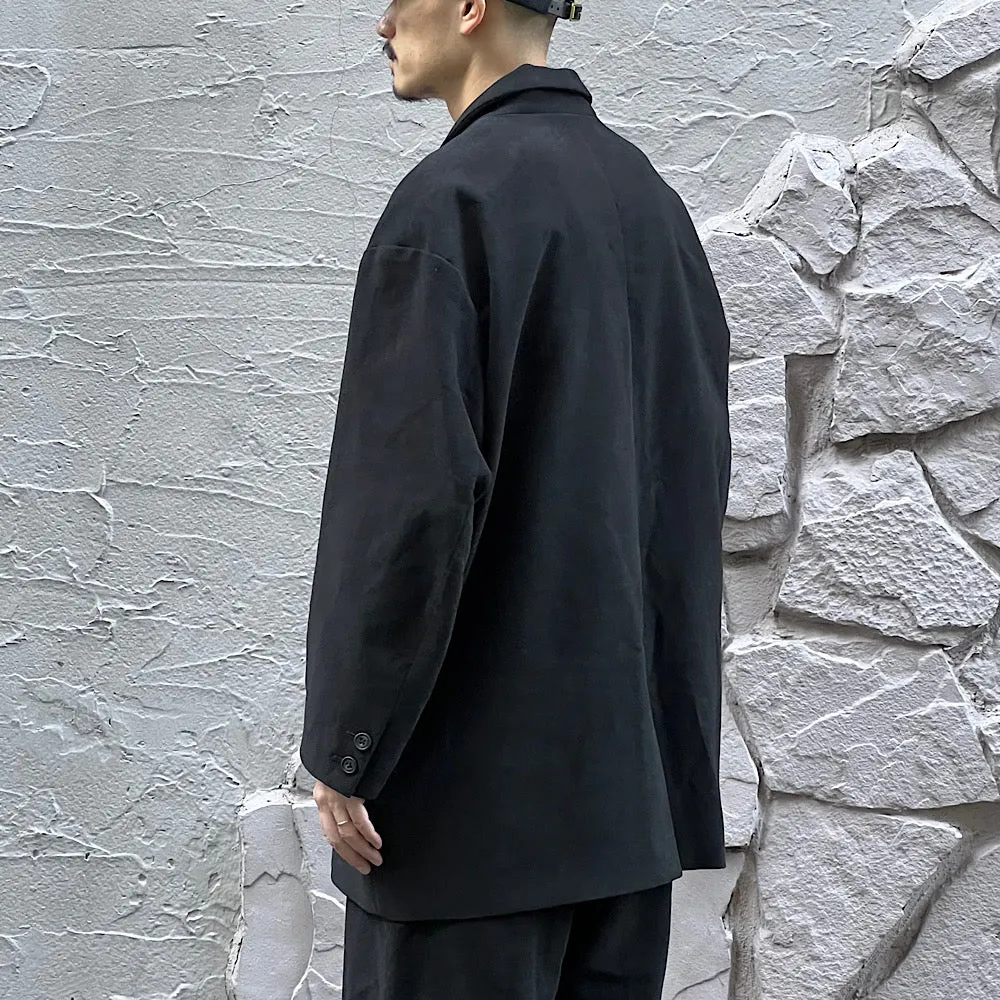 THE DAY - MOLESKIN LONG TAILORED JACKET - D23W-05002