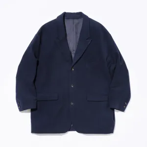 THE DAY - MOLESKIN LONG TAILORED JACKET - D23W-05002
