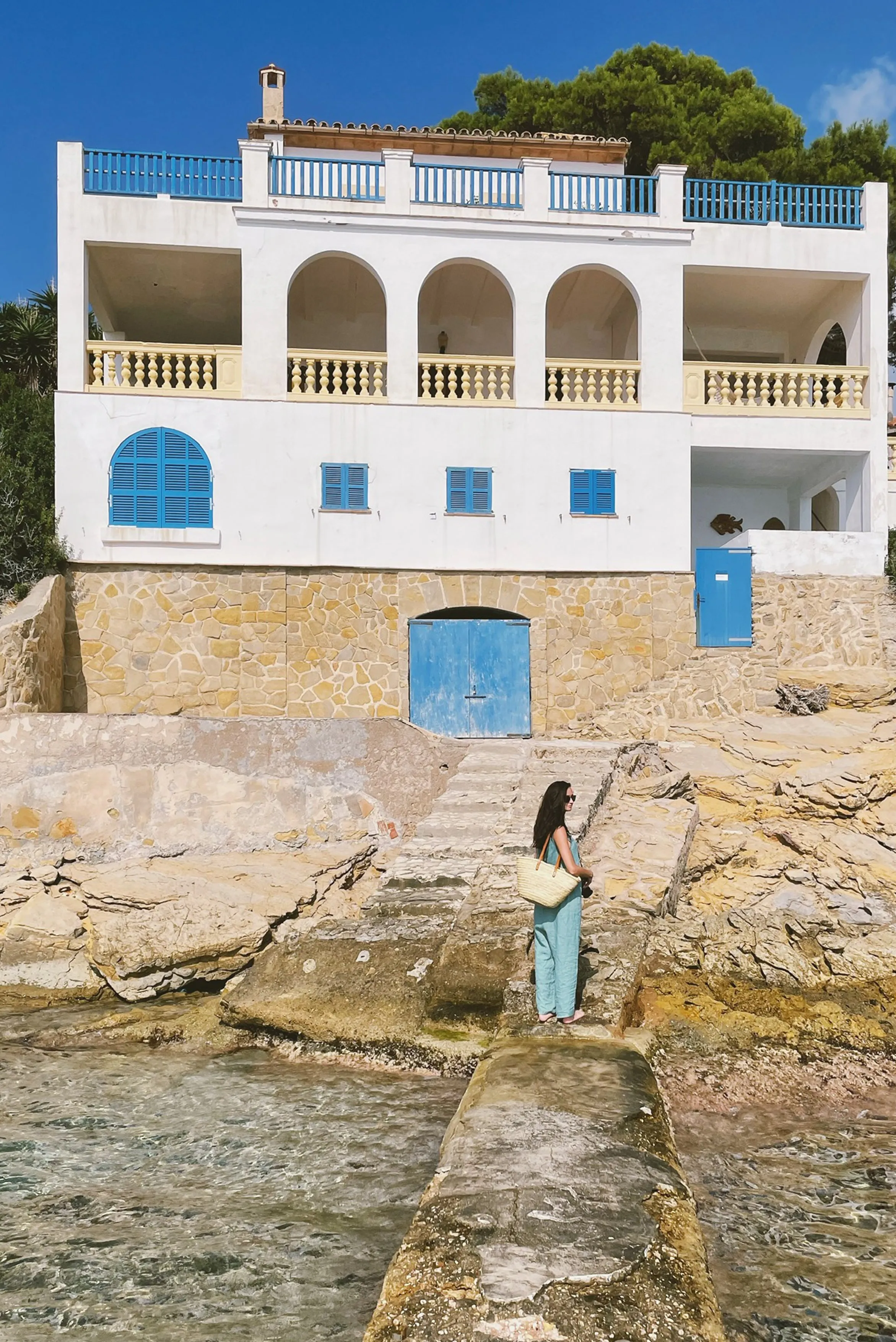 The Linen Jumpsuit // Lagoon