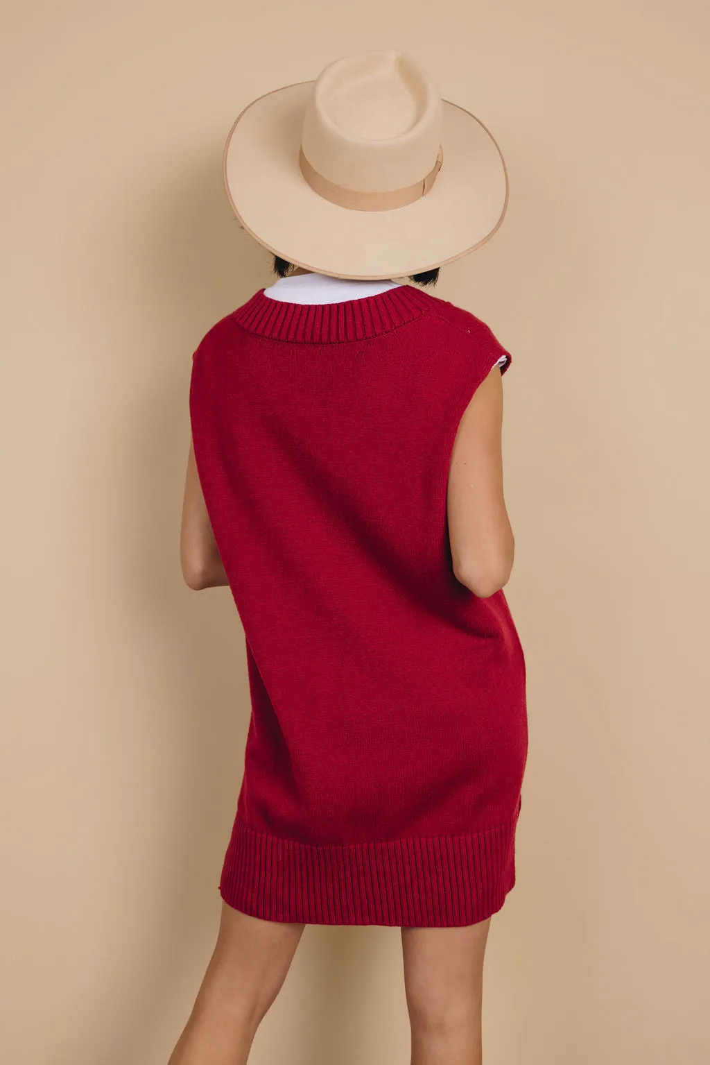 Tiana Knit Pullover Vest Dress