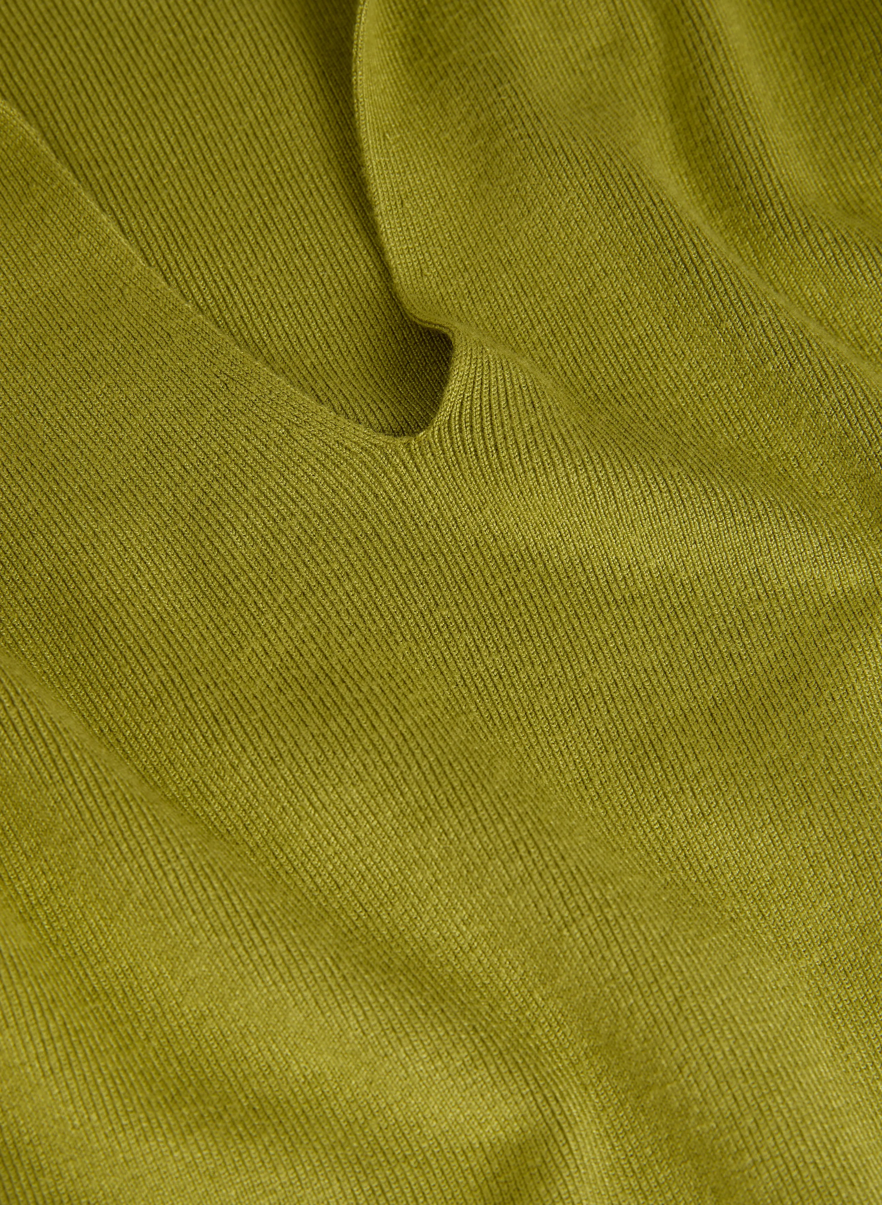 V-Neck Polo Sweater