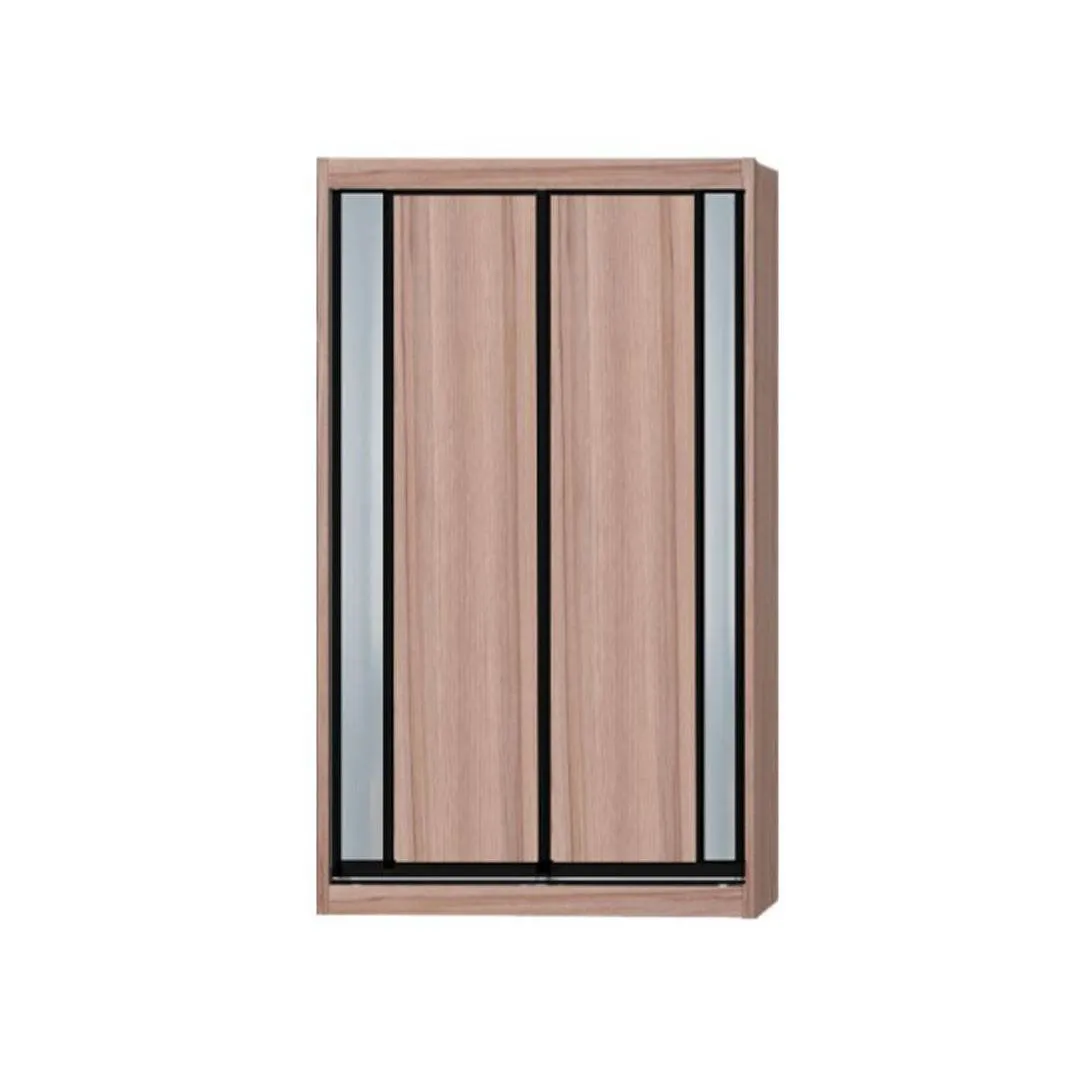 Valkyrie Modular Wardrobe (Light Oak with Frosted Glass)