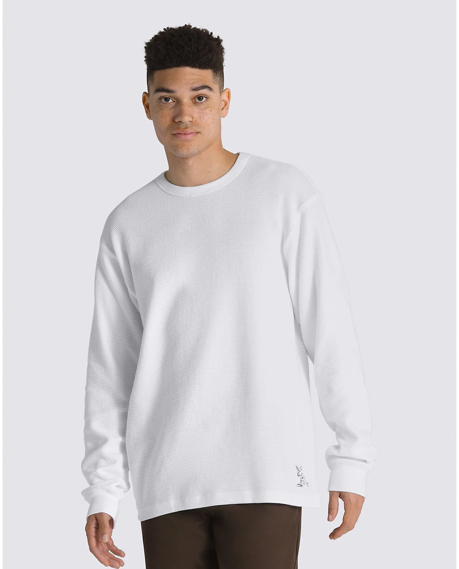 Vans Nick Michel Thermal Shirt - White