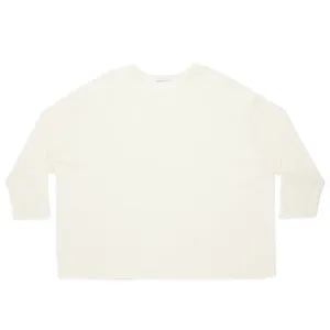 Waffle Thermal Long Sleeve T-Shirt - Natural Cotton