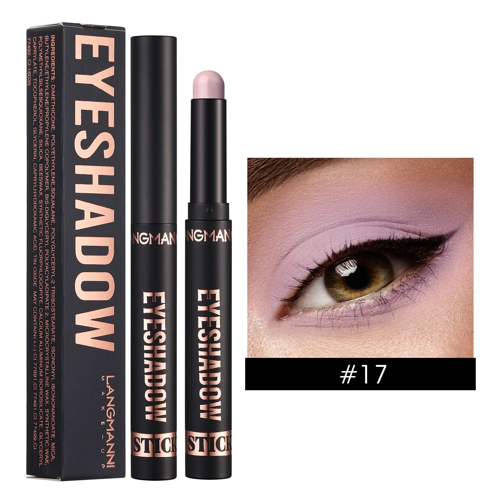 Waterproof Eye Shadow Stick – Shimmer & Matte Finish