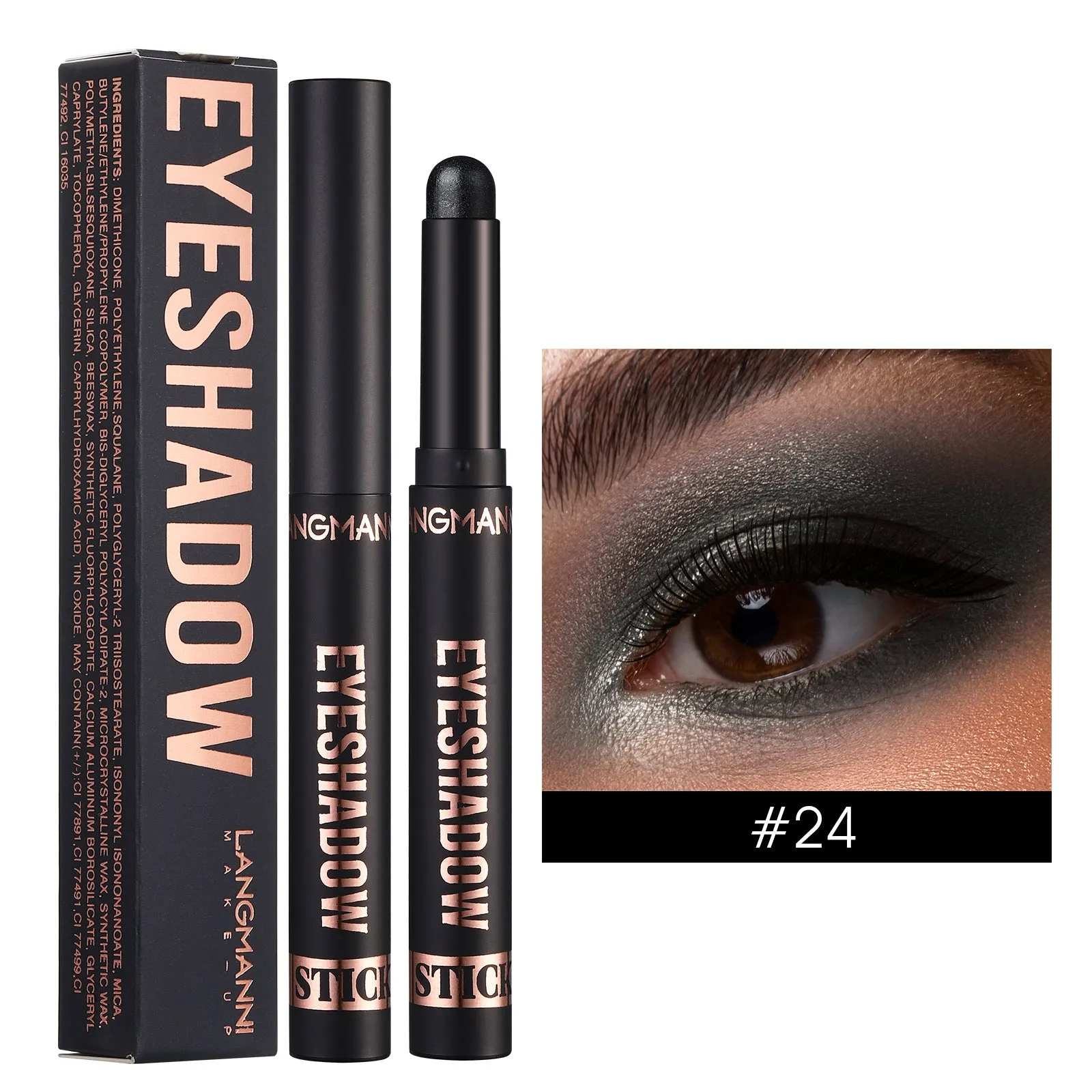 Waterproof Eye Shadow Stick – Shimmer & Matte Finish