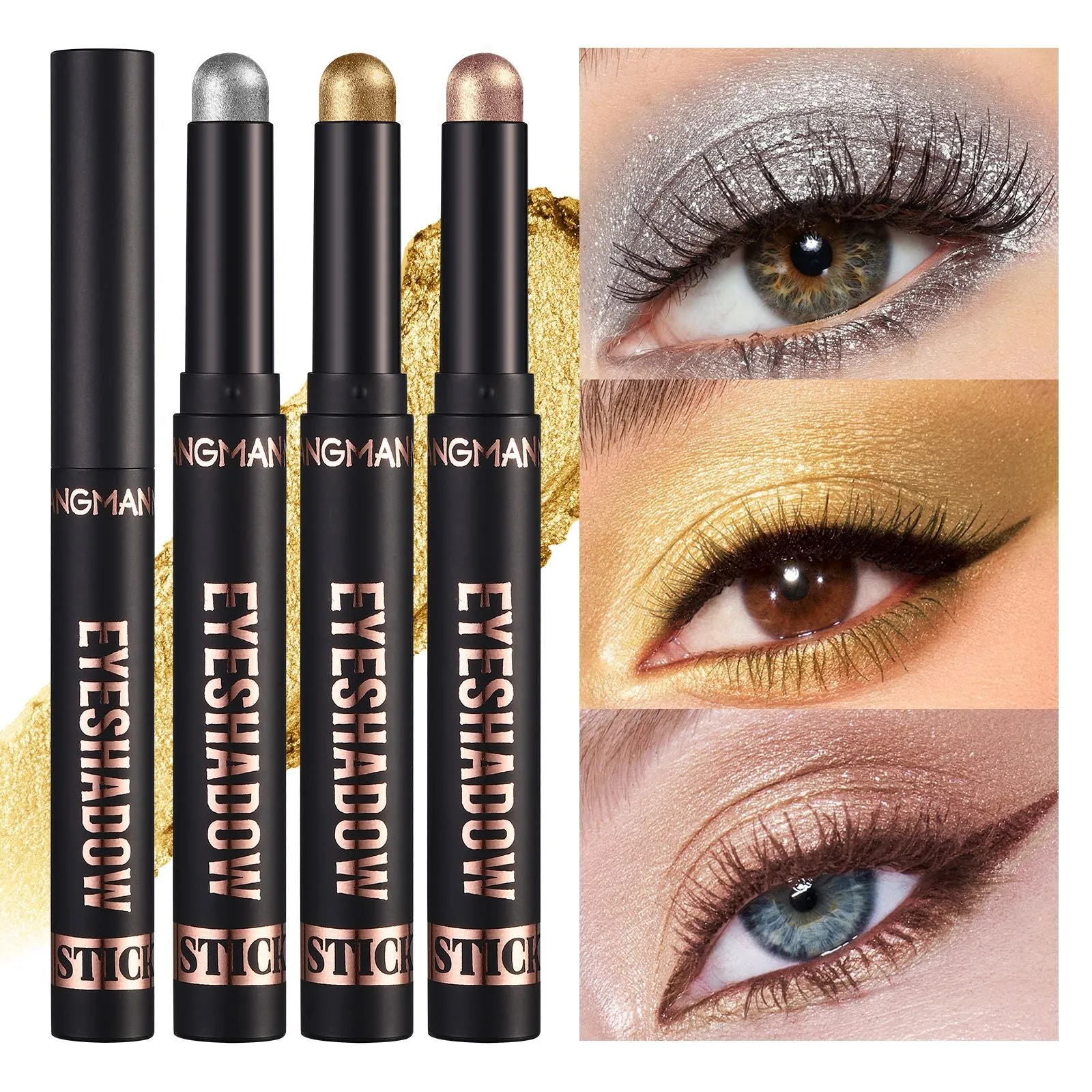 Waterproof Eye Shadow Stick – Shimmer & Matte Finish