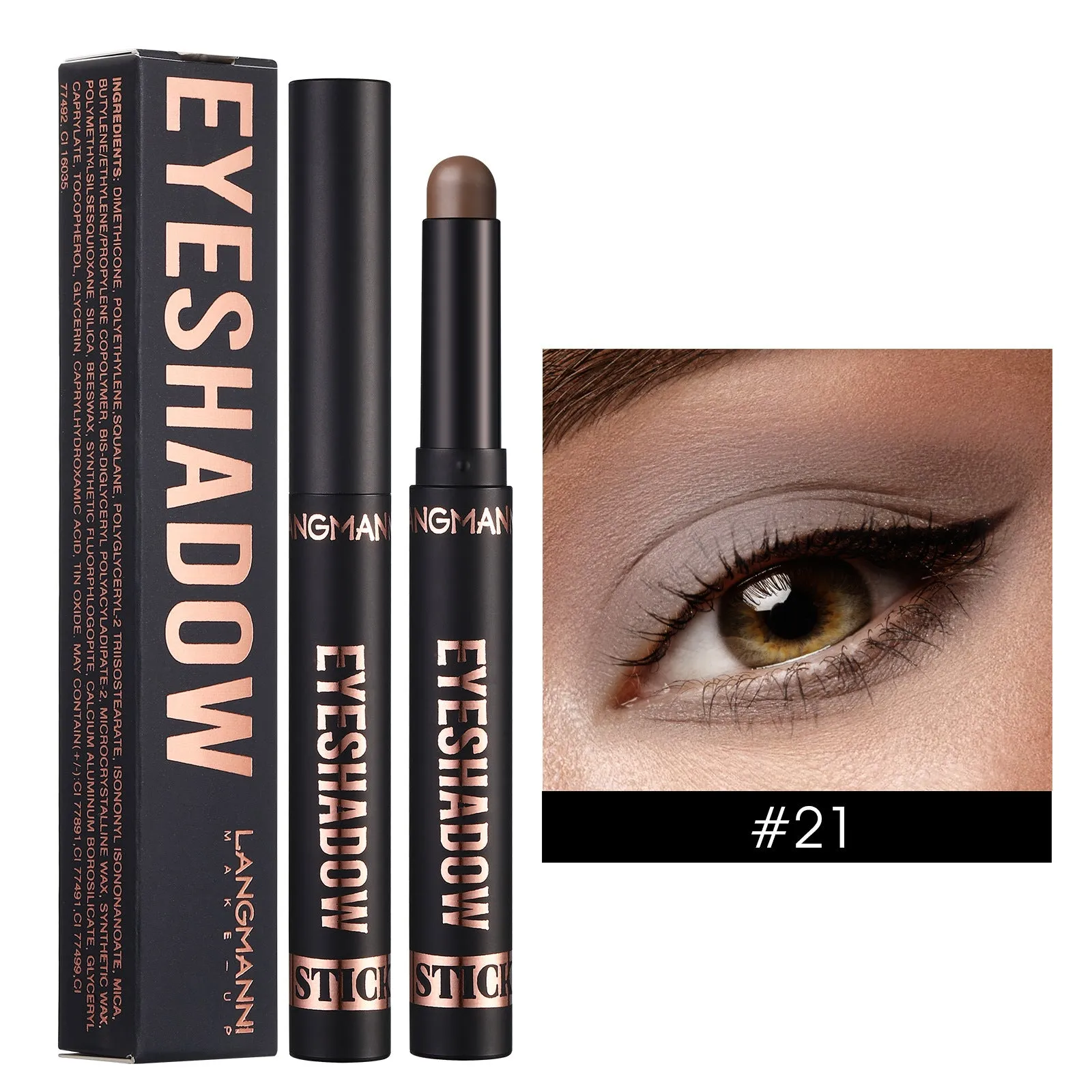 Waterproof Eye Shadow Stick – Shimmer & Matte Finish