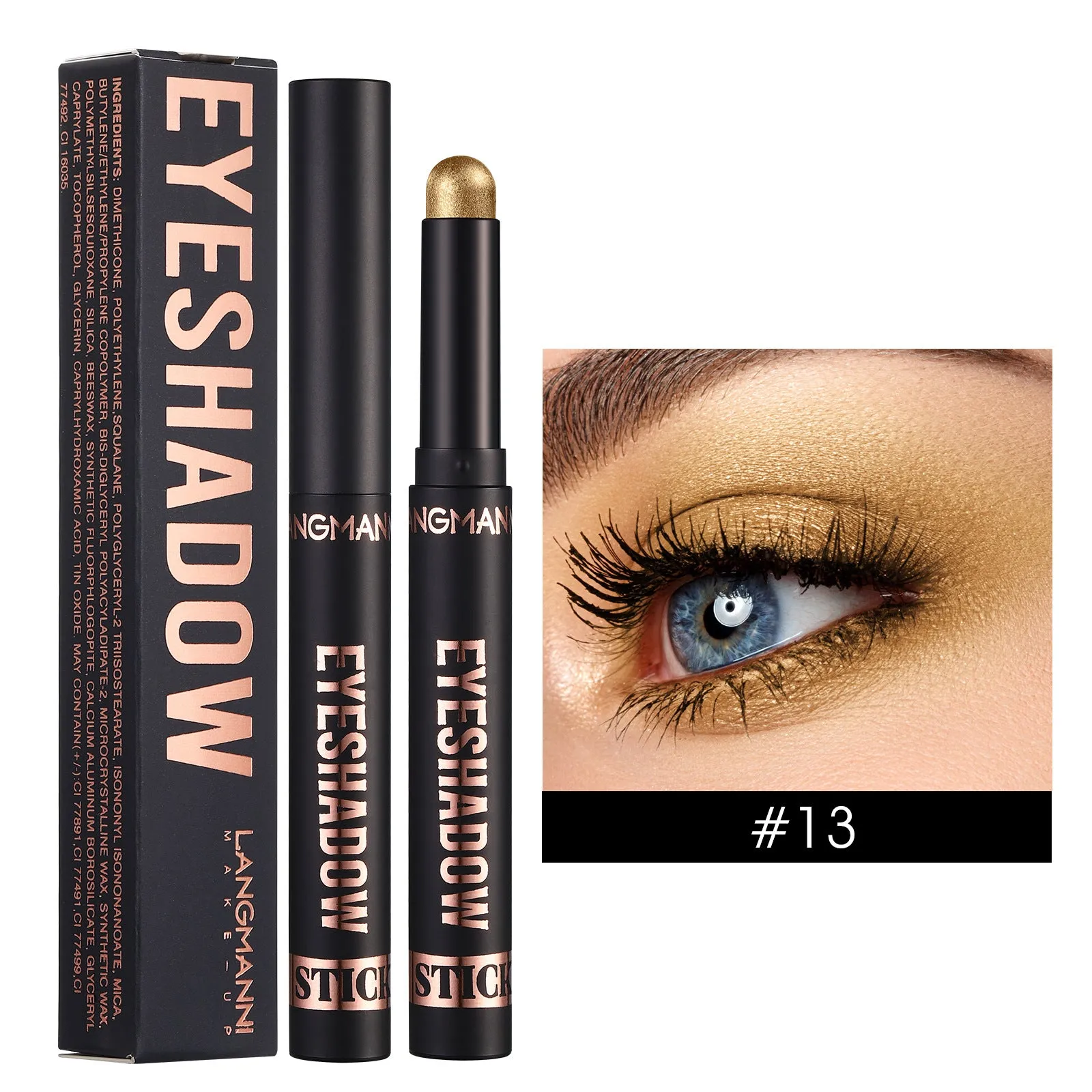 Waterproof Eye Shadow Stick – Shimmer & Matte Finish
