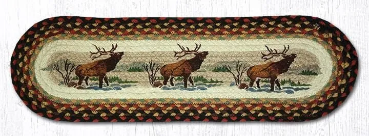 Winter Elk Stair Tread